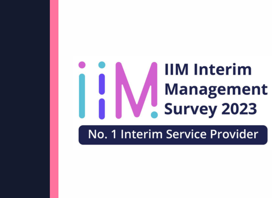 We're the no.1 provider of interim management in the UK